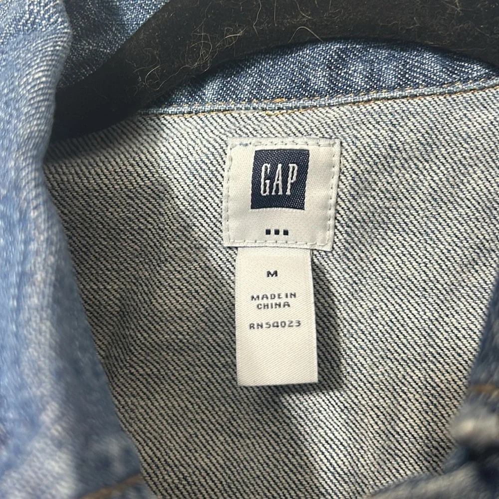Gap kids Structured Jean Jacket Dize M